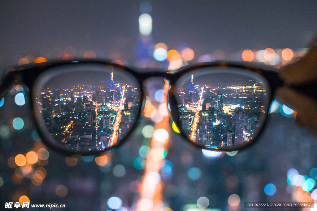 商务科技合成图案