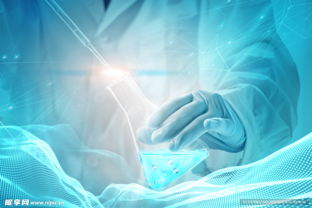 商务科技合成图案