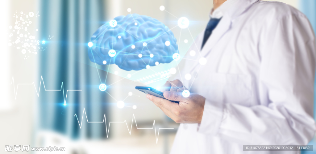 商务科技合成图案