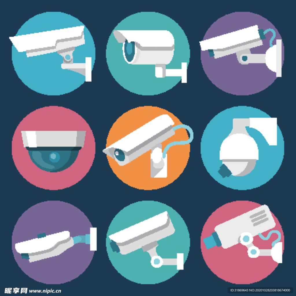 监控 安防 摄像头