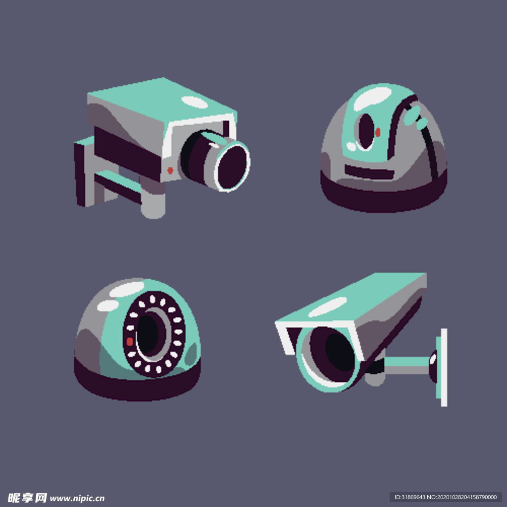 监控 安防 摄像头