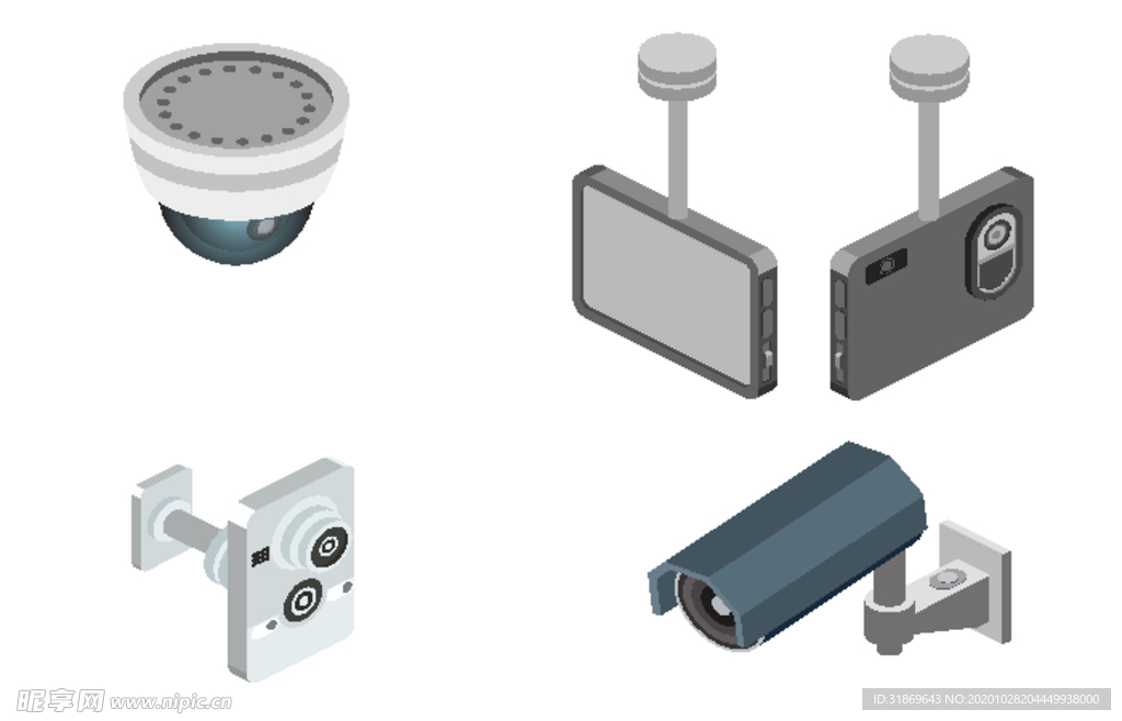 监控 安防 摄像头