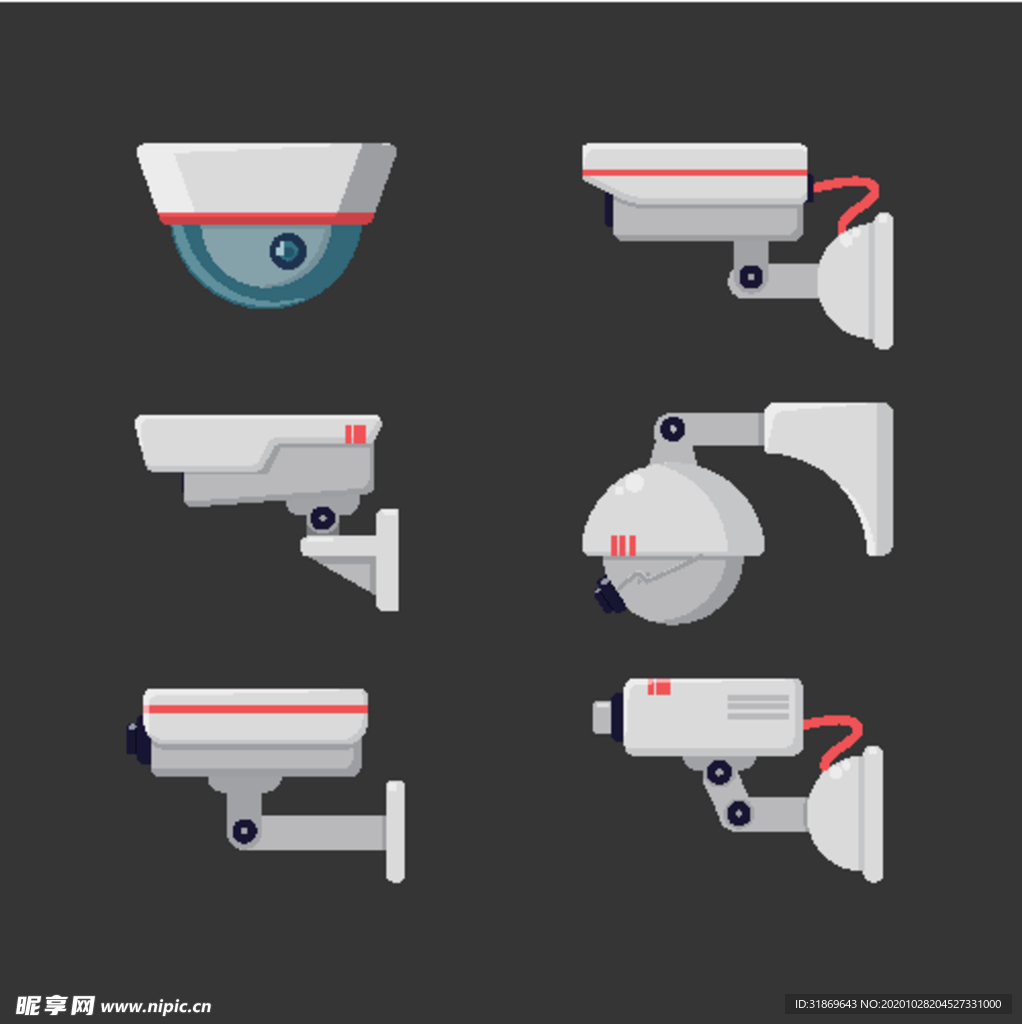 监控 安防 摄像头