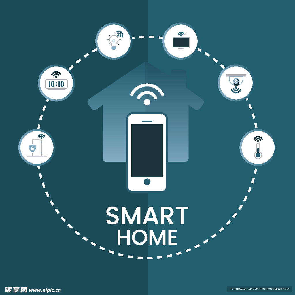 监控 智能家居 摄像头