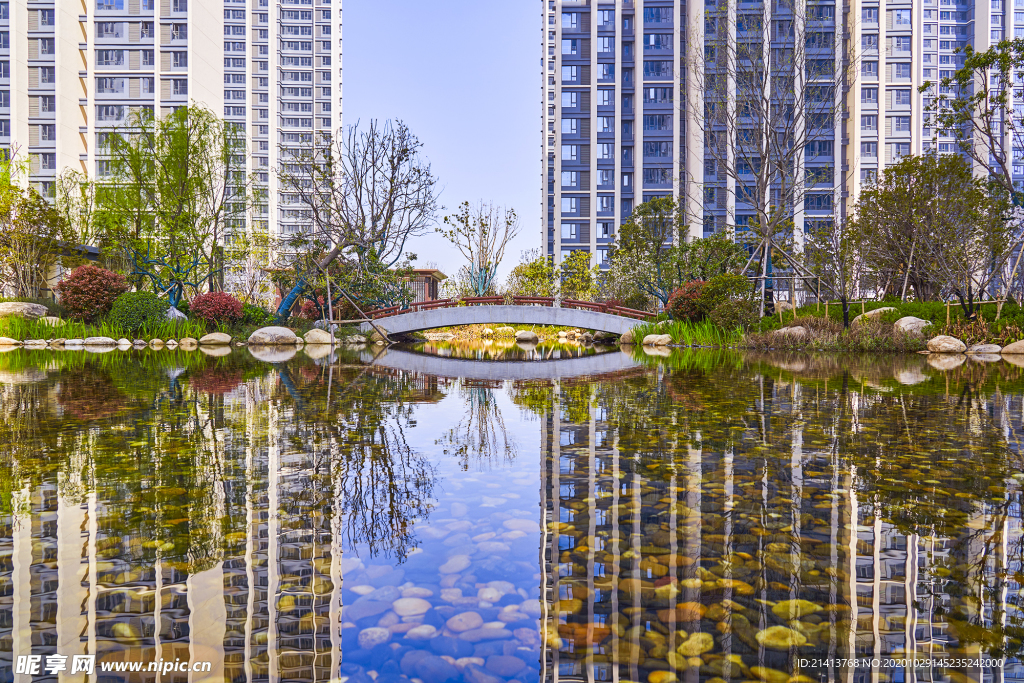 城市高楼风光