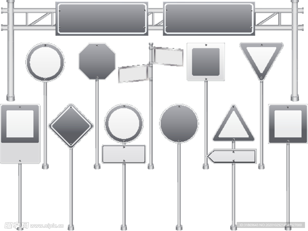 路牌 路标 指示牌 红绿灯