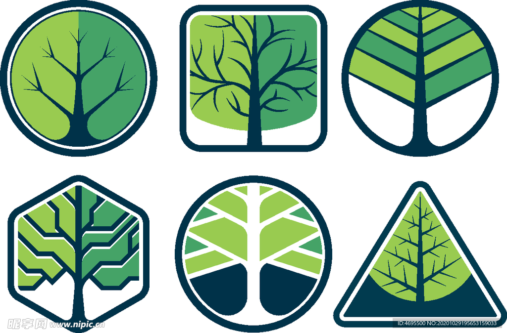 树标志图标