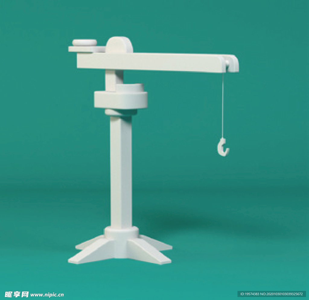 起重机 玩具 模型