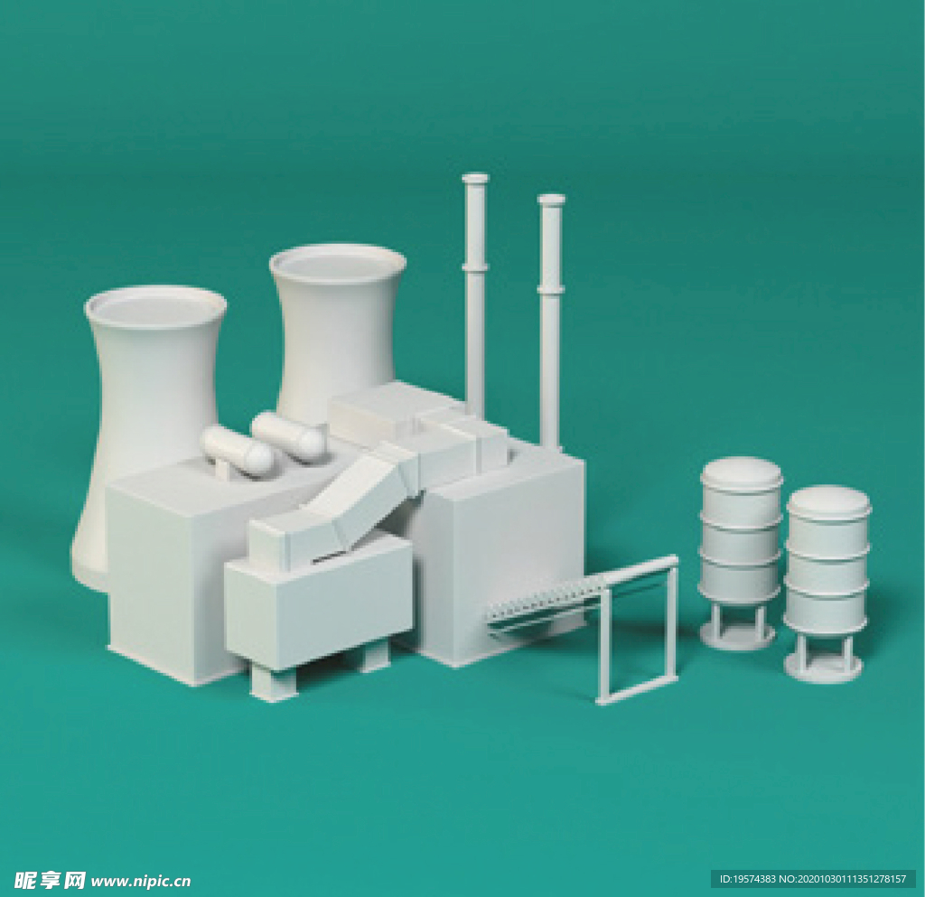 超级工厂 玩具 模型