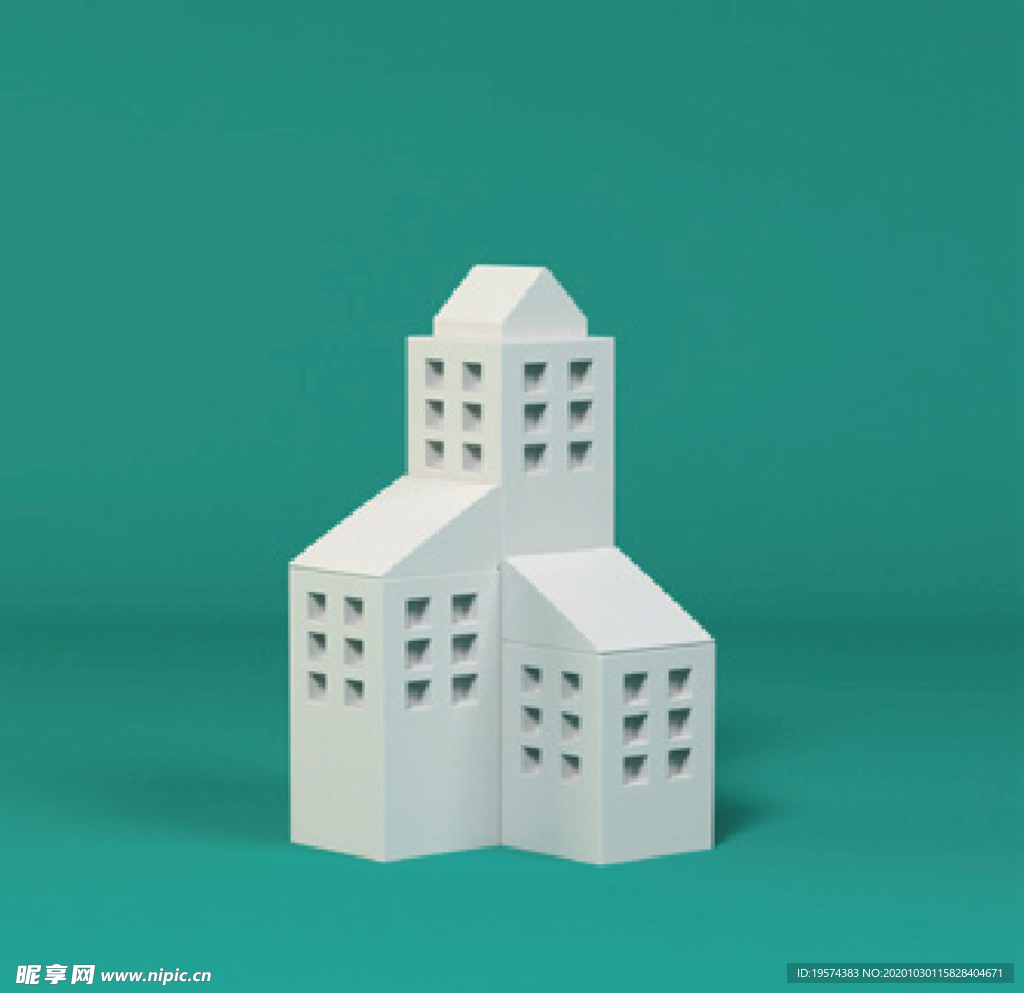 摩天大楼 楼房 玩具 模型