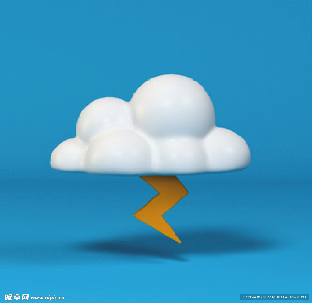 乌云 闪电 云朵 阴天