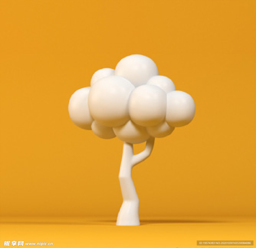 树木 云树 植物