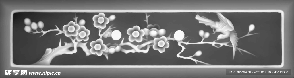 精雕图 浮雕图 灰度图 黑白图