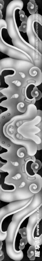 精雕图 浮雕图 灰度图 黑白图