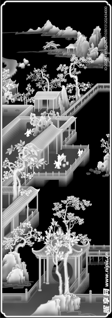 精雕图 浮雕图 灰度图 黑白图