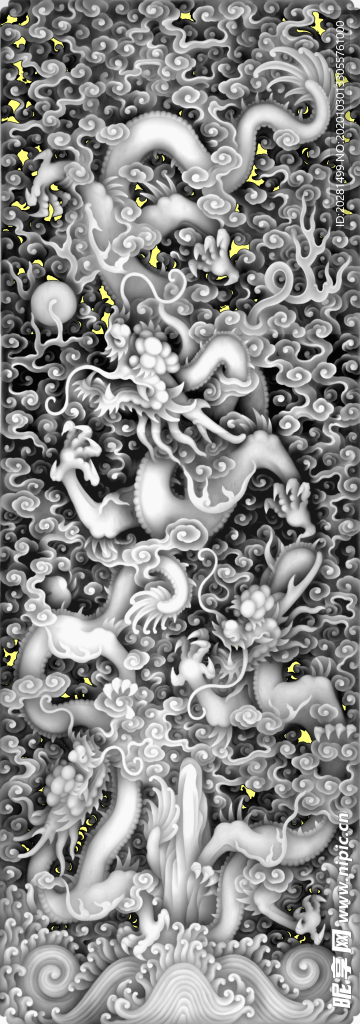 精雕图 浮雕图 灰度图 黑白图