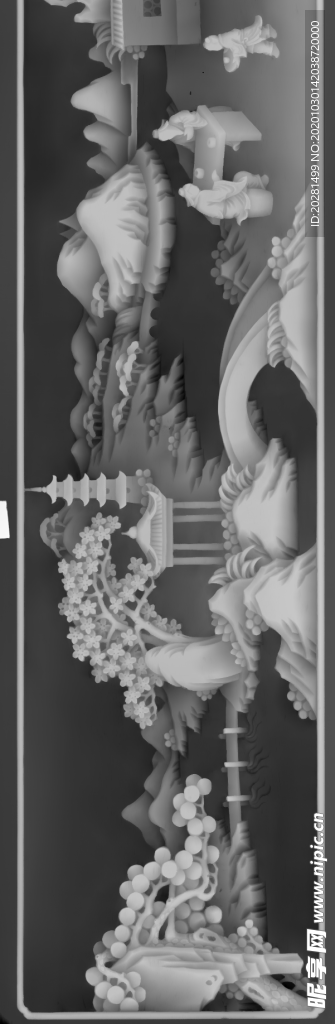 精雕图 浮雕图 灰度图 黑白图