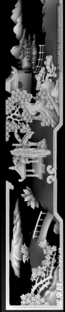 精雕图 浮雕图 灰度图 黑白图