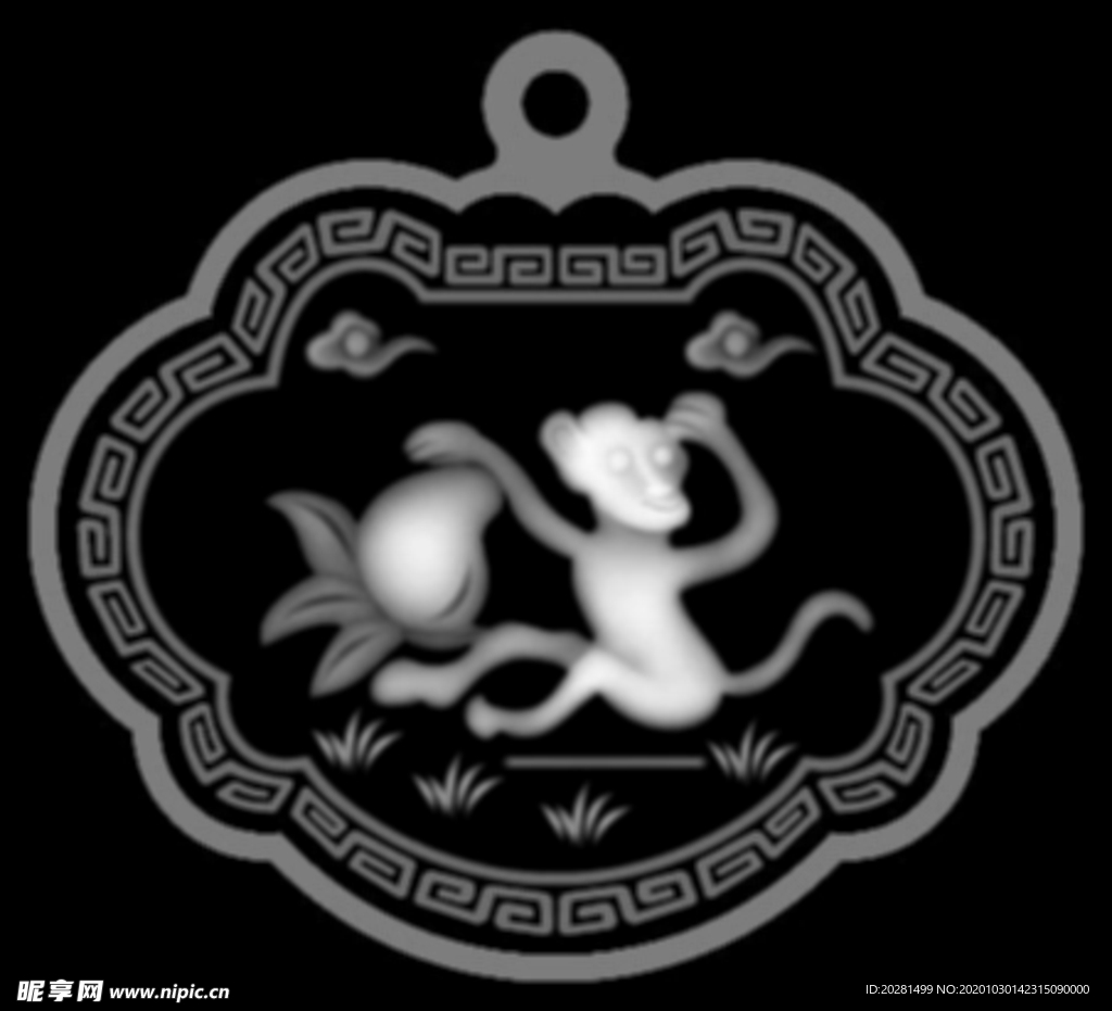 精雕图 浮雕图 灰度图 黑白图