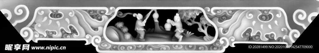 精雕图 浮雕图 灰度图 黑白图