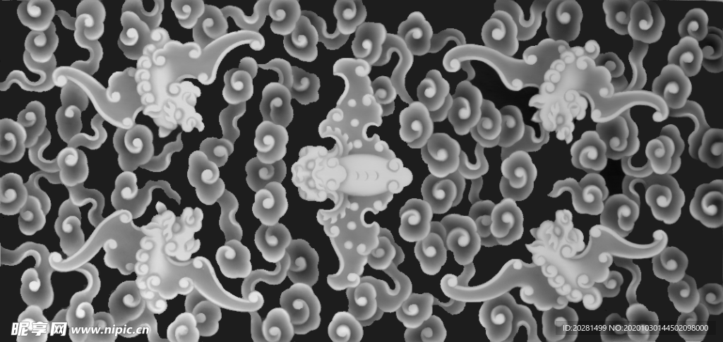 精雕图 浮雕图 灰度图 黑白图