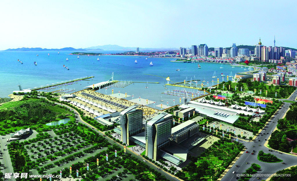 奥帆中心效果图