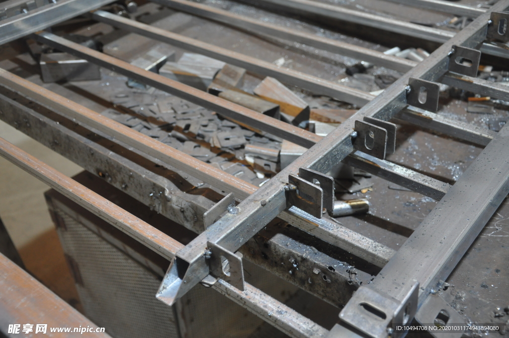 护栏 筛网 工厂 电焊台面