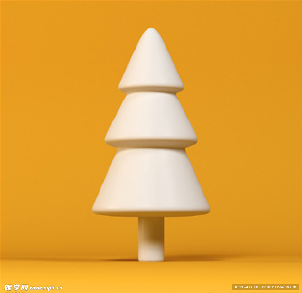 均匀的松树冰淇淋冰棍