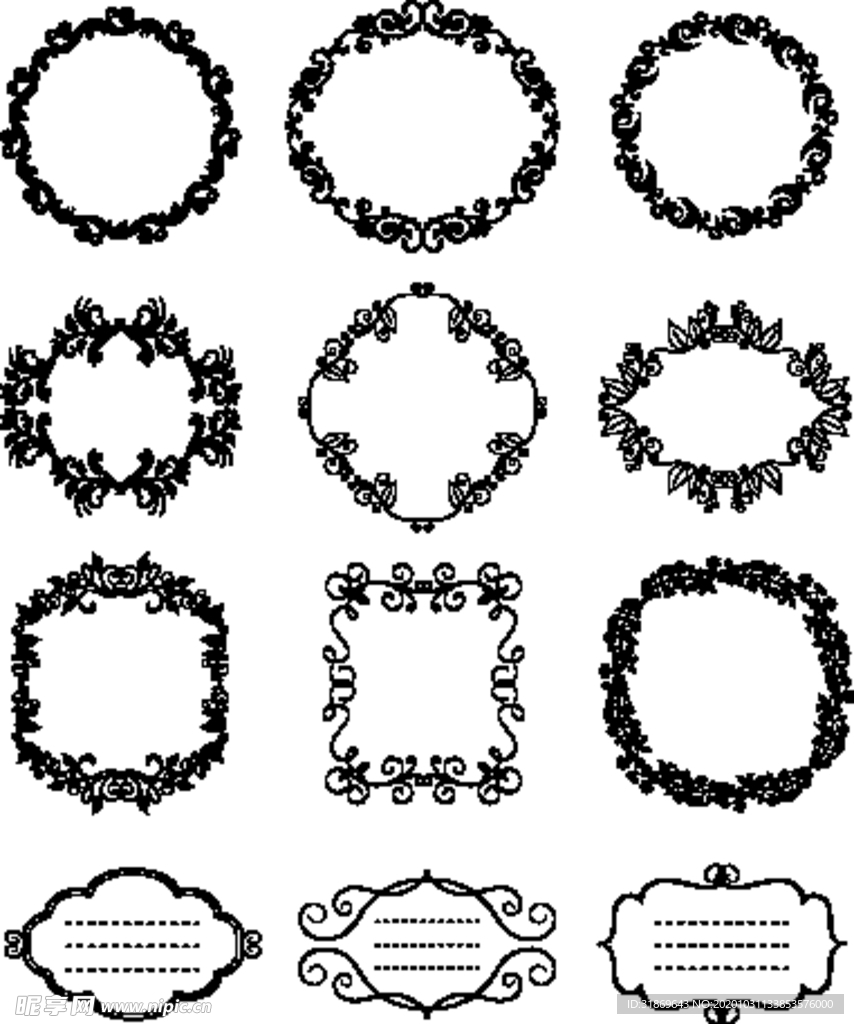 边框 相框 花边