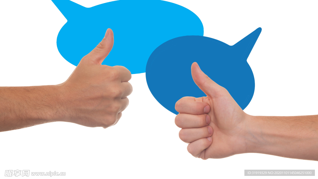 拇指 反馈 确认 写评论 气球