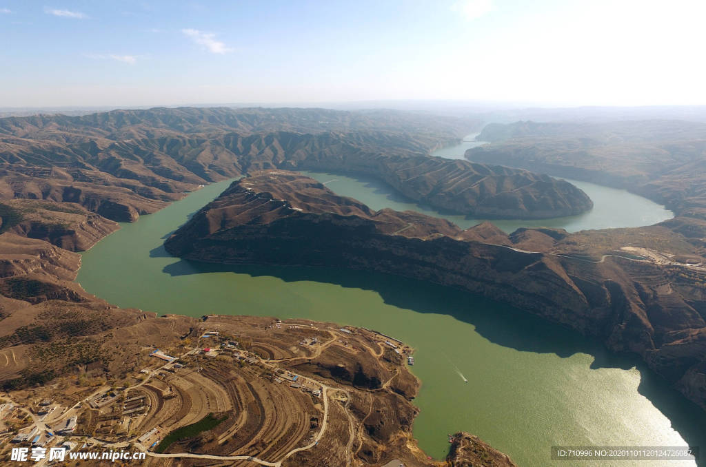 黄河峡湾风光