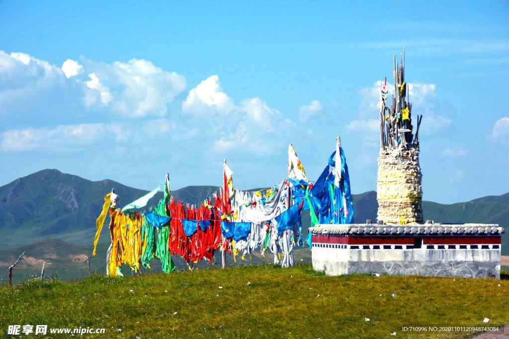 阿坝若尔盖黄河九曲第一湾