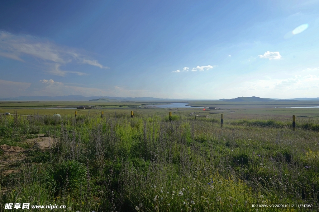 草原 九曲黄河 黄河风景