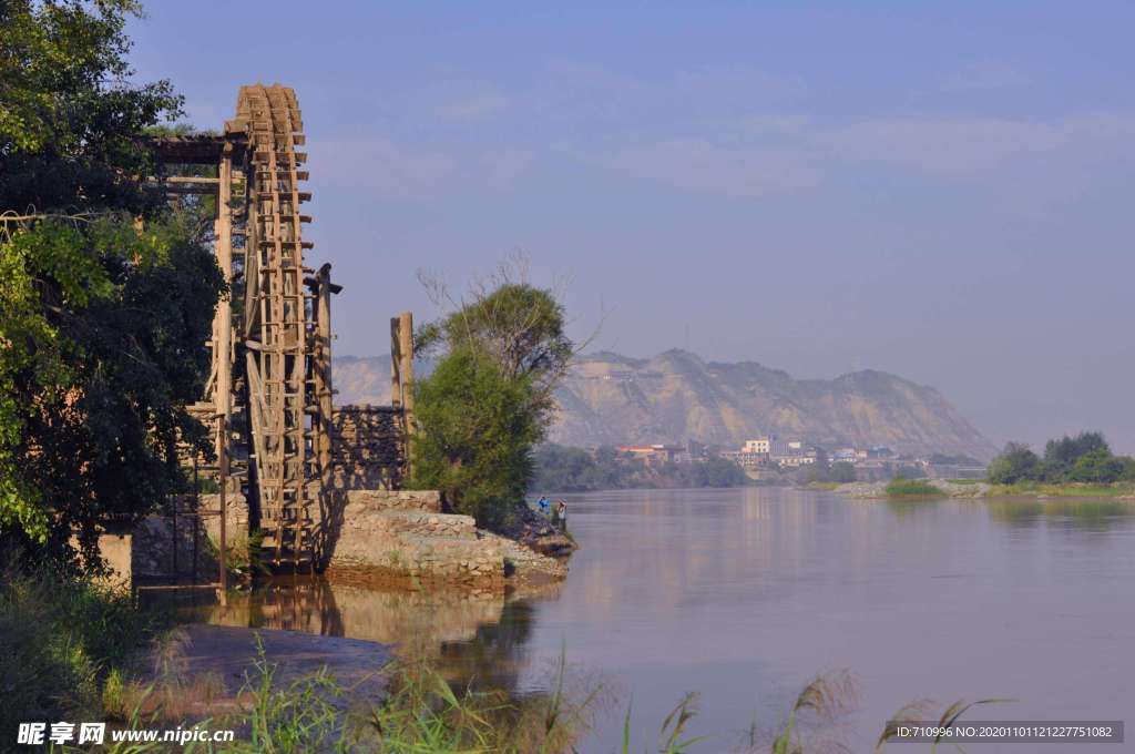 黄河水车
