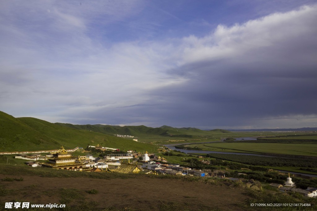 九曲黄河第一镇