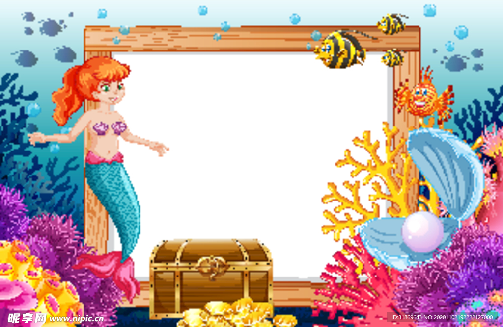 卡通动物 文本框