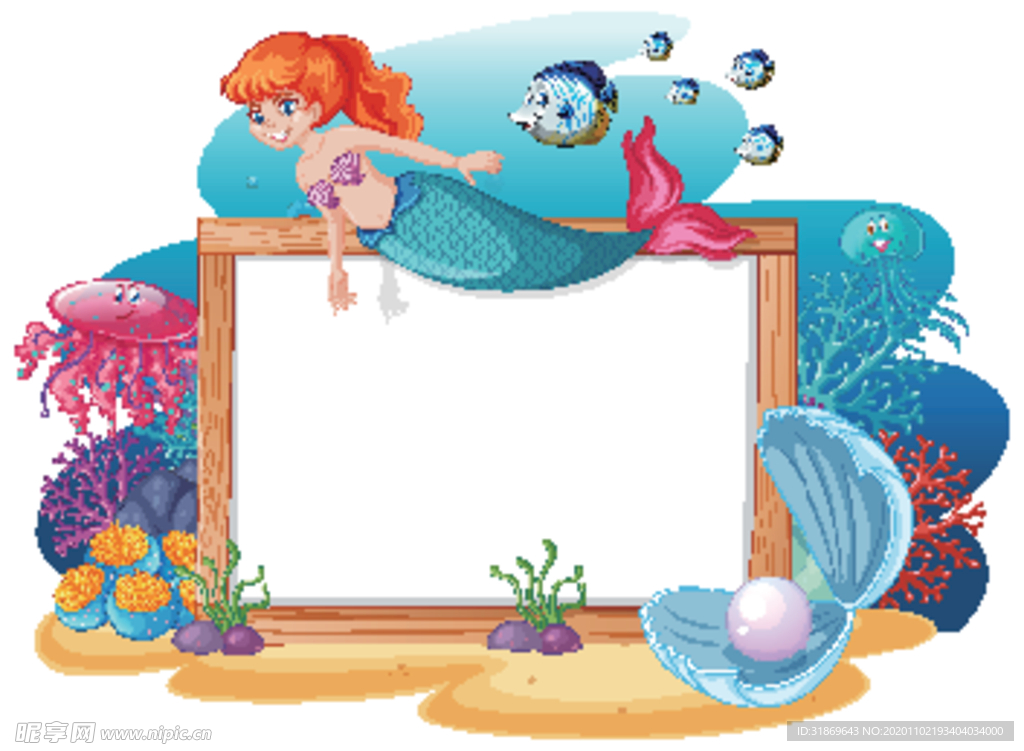 卡通动物 文本框