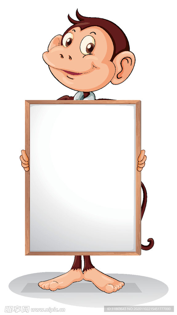 卡通动物 文本框