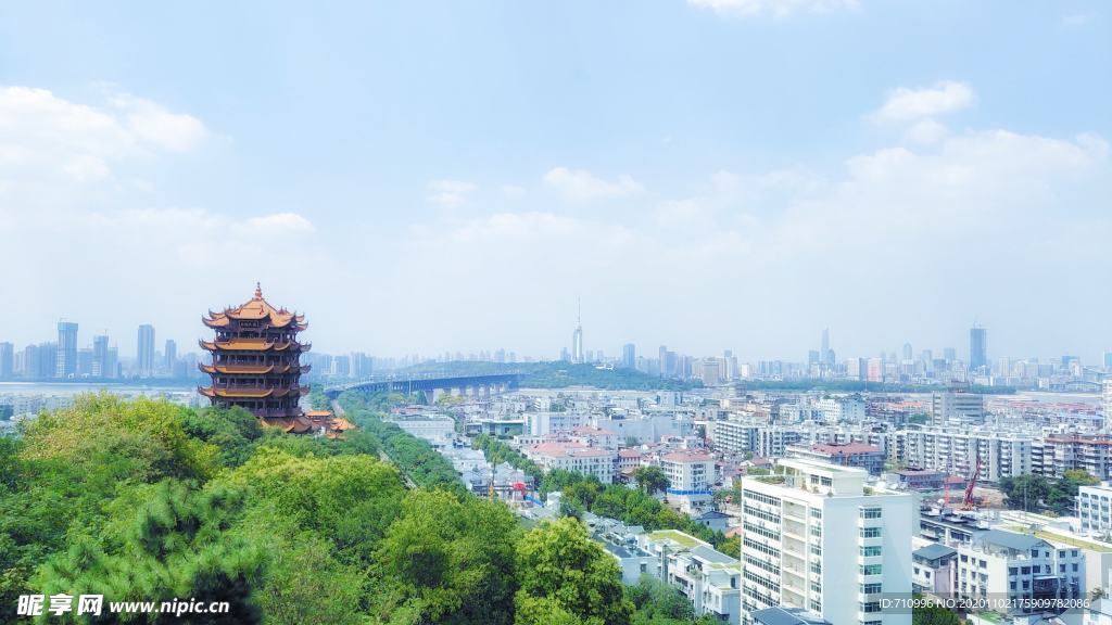 黄鹤楼武汉长江大桥