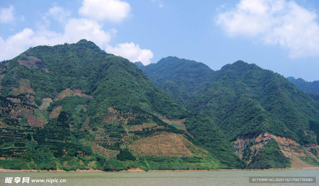 长江三峡西陵峡风光