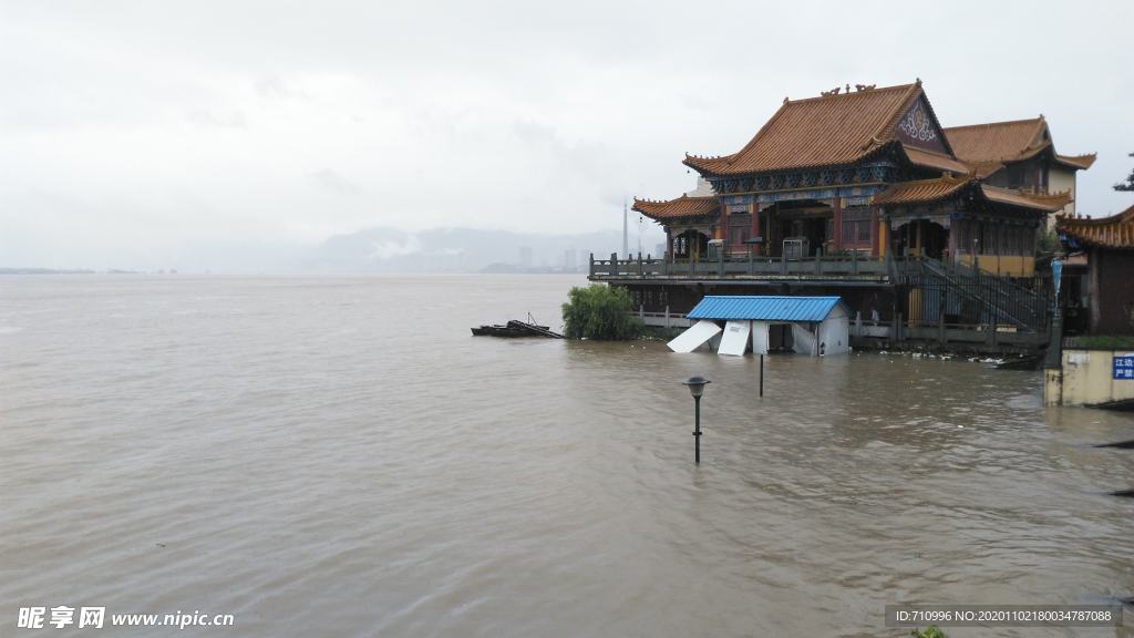 长江洪水来临