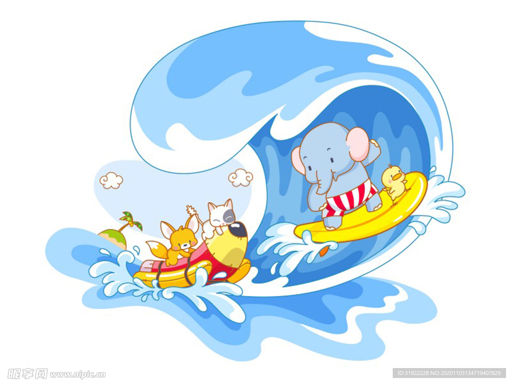 卡通动物叁拾壹