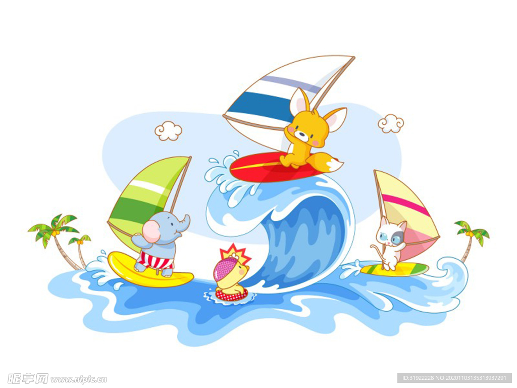 卡通动物叁拾捌