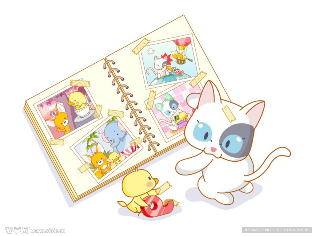 卡通动物叁拾玖