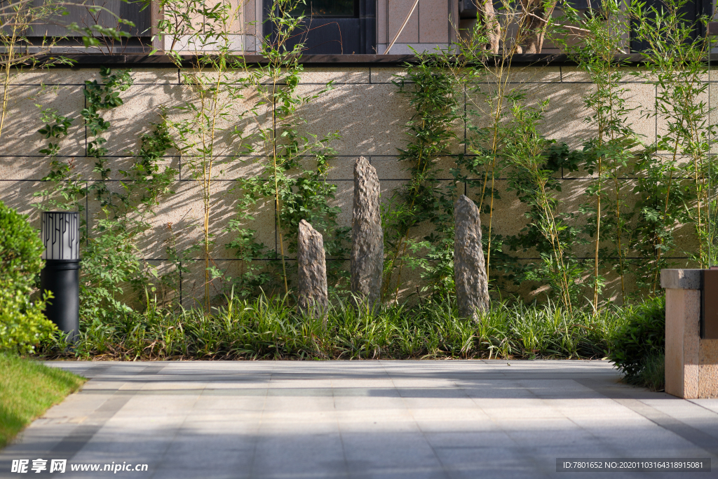 地产 新中式 洋房 实拍图 园