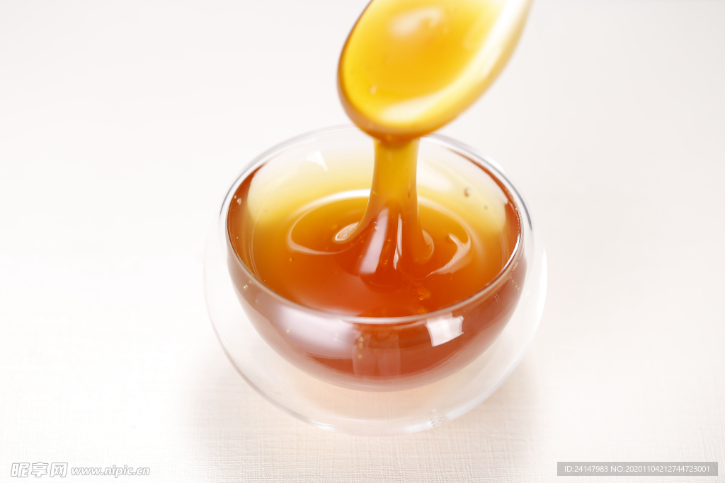 香甜营养的蜂蜜图片