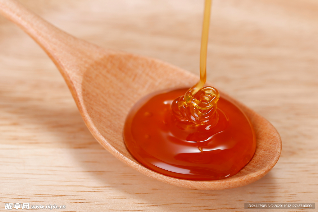 香甜营养的蜂蜜图片