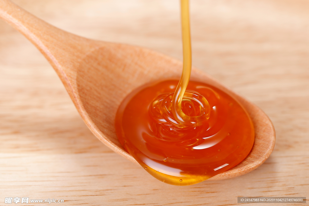 香甜营养的蜂蜜图片