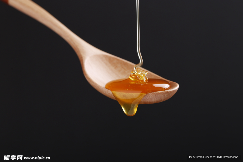 香甜营养的蜂蜜图片