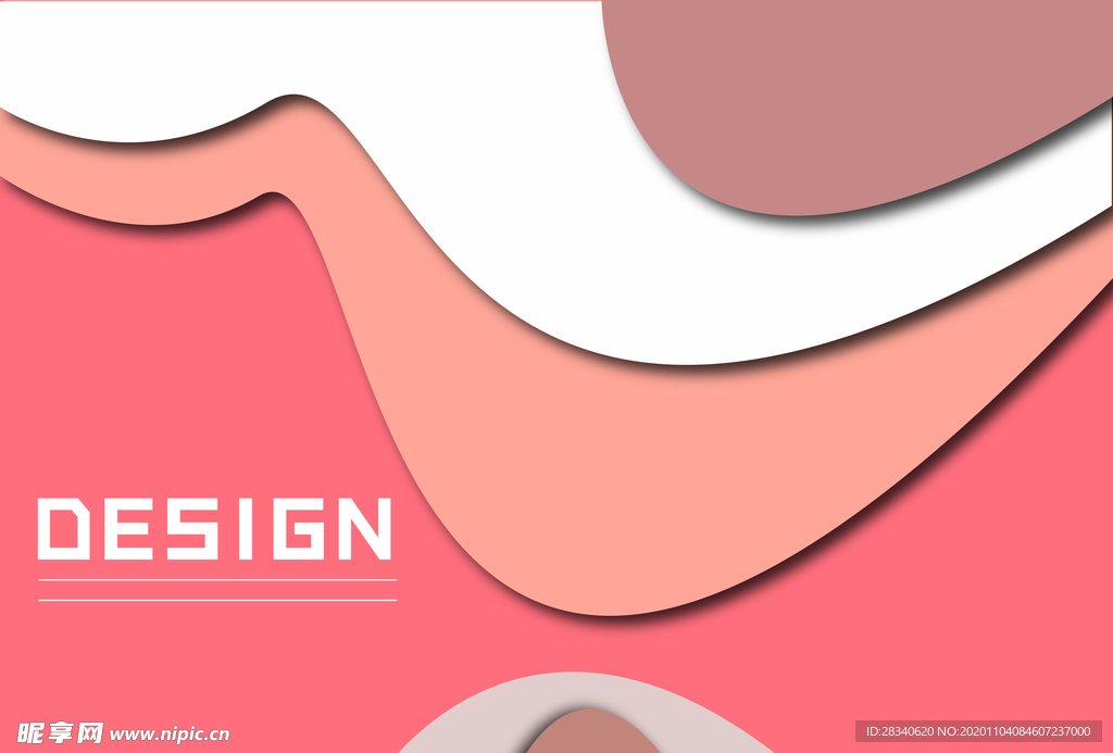 粉色系渐变体块海报背景图片